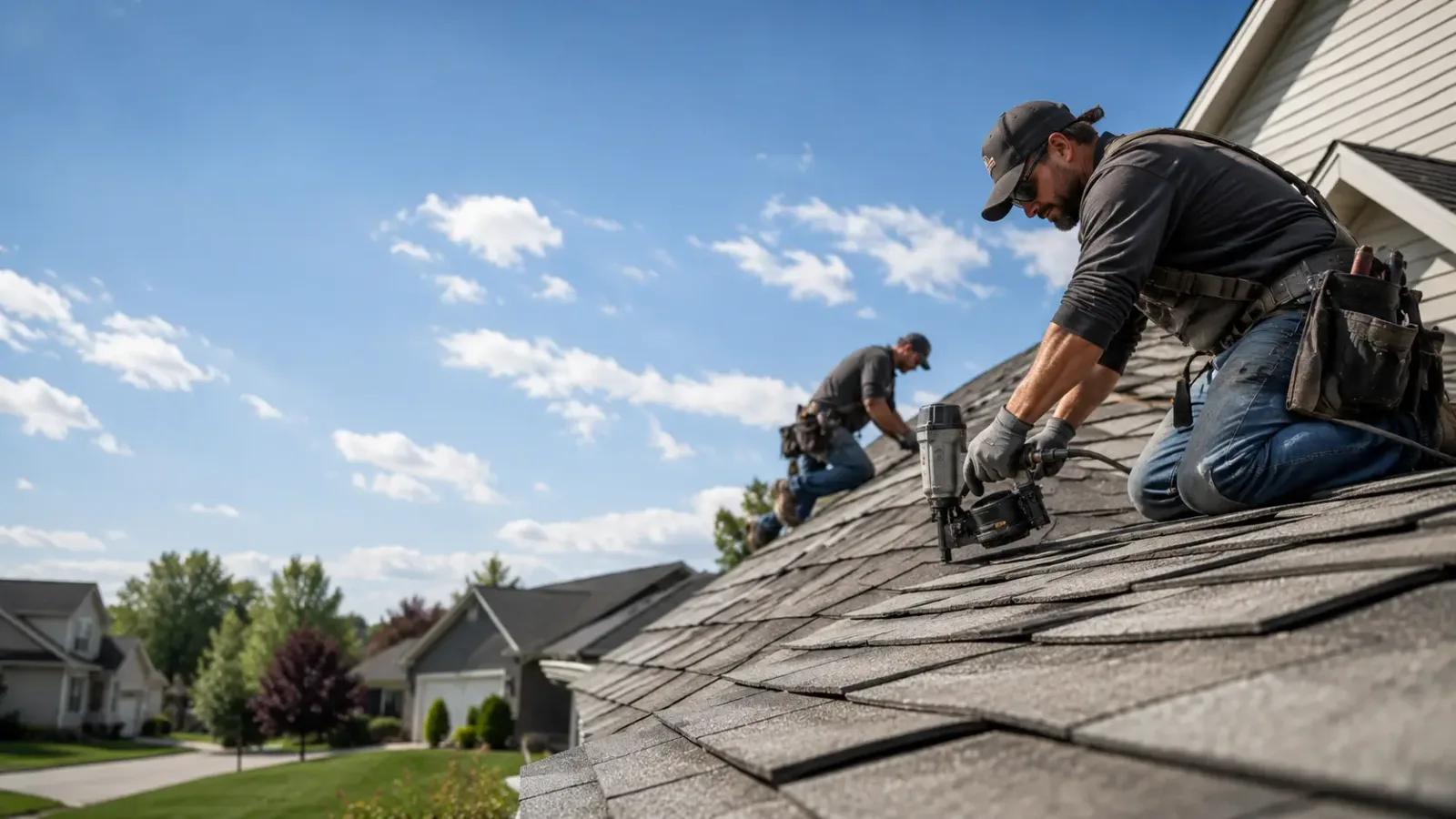 Storm Damage Roof Repair in Hopedale, IL near me